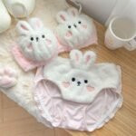Cute Bunny Bra Panty Set in classic
