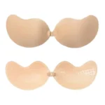 Strapless Self Adhesive Women Front Buckle Palm Silicone Bra - Image 4