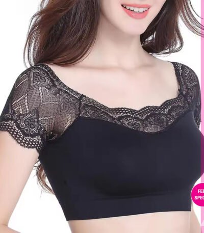 Invisible Bra Soft Anti-exposure Wrapped Crop Top Breathable Ladies Tube Top