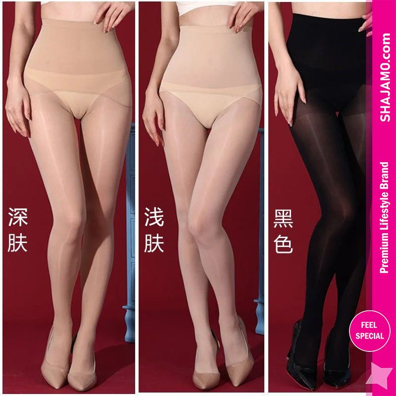 Women’s Luxurious Ultra-Shiny Glossy Oil-Finish Opaque Pantyhose Women’s Luxurious Ultra-Shiny Glossy Oil-Finish Opaque Pantyhose